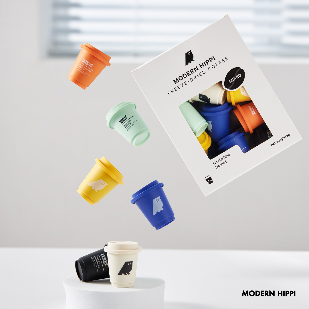 Hippi Coffee Mixed Variety Pack (24 Cups) - Modern Hippi