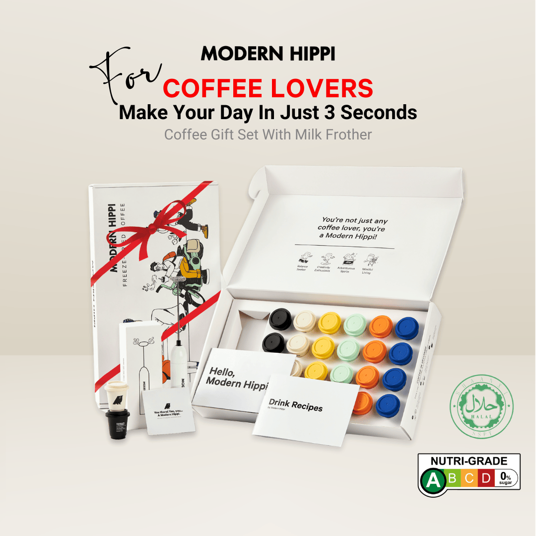 Hippi Coffee Gift Set x Milk Frother