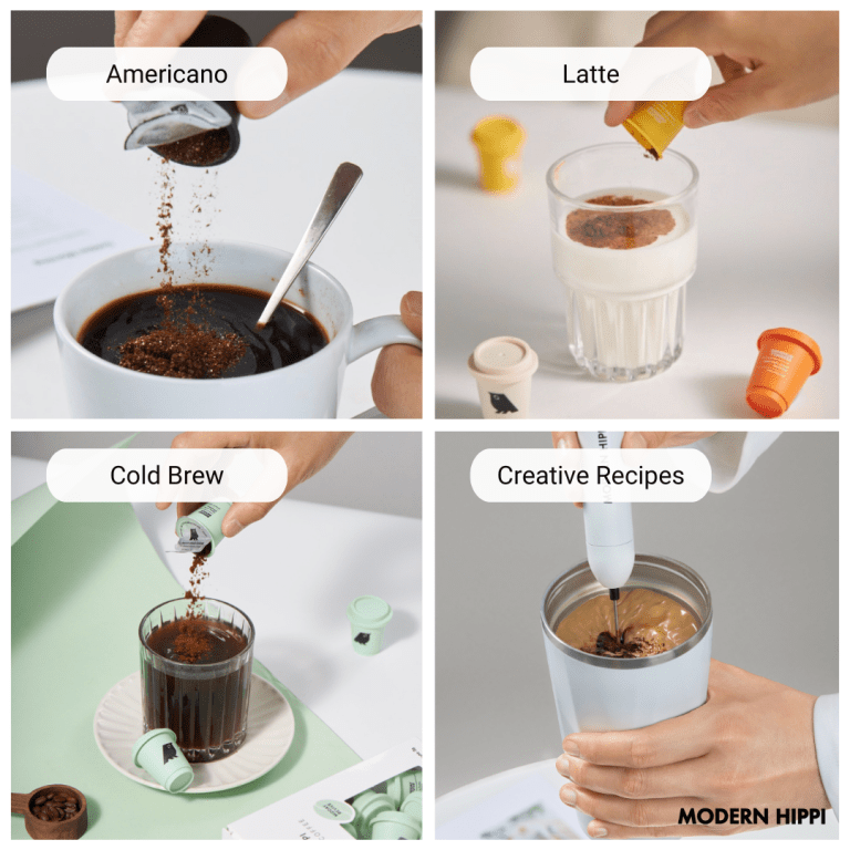 Hippi Coffee Starter Pack (6 cups) - Free Shipping