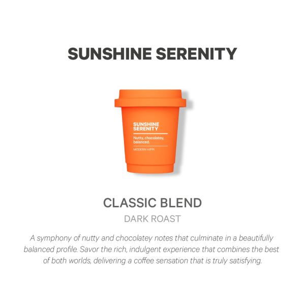 Sunshine Serenity Dark Roast Coffee (3 Boxes) Subscription - Modern Hippi