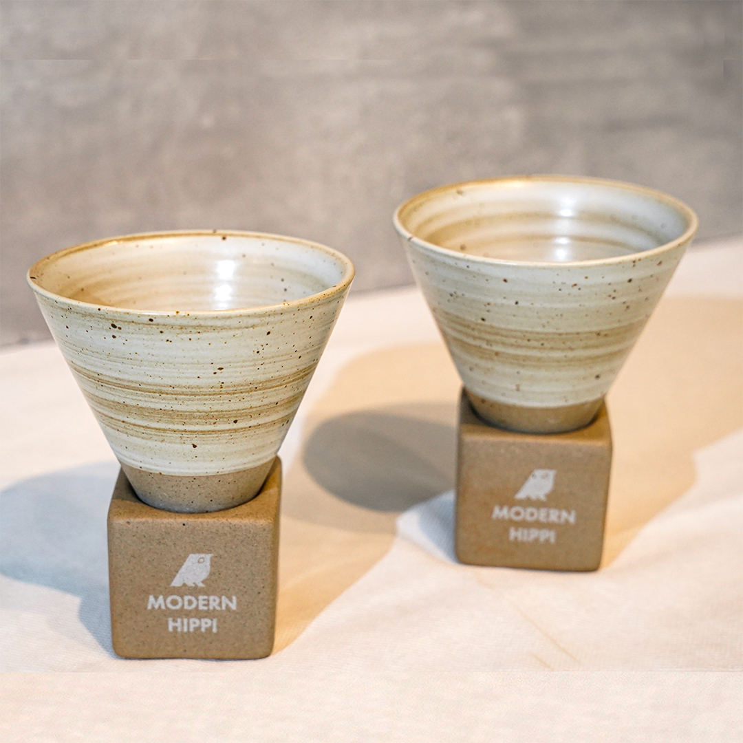 Modern Hippi Ceramic Conical Coffee Cup - Modern Hippi