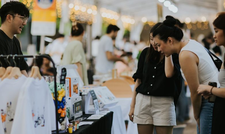 Our First Booth Experience at Community Green Market - Modern Hippi