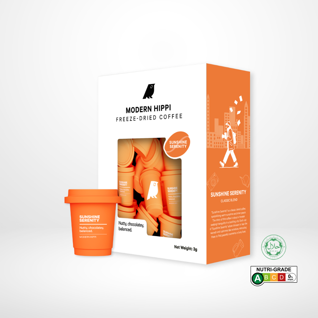 Sunshine Serenity Dark Roast Coffee (24 Cups) - Modern Hippi