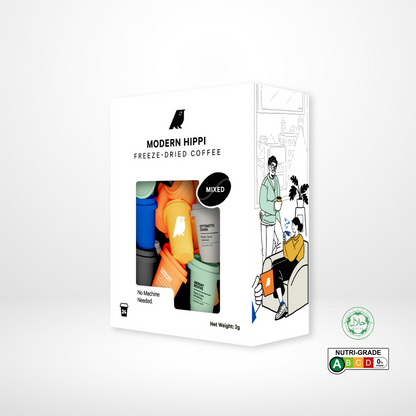 Hippi Coffee Mixed Variety Pack (24 Cups) - Modern Hippi