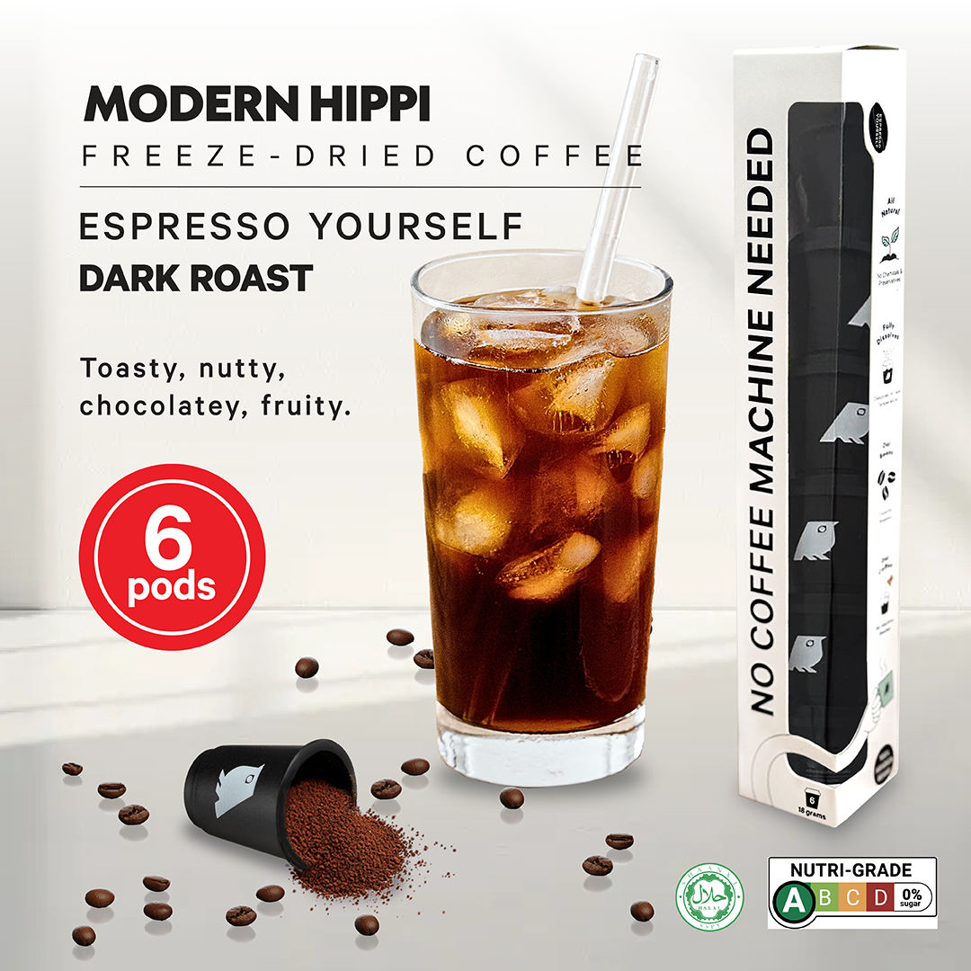 Corporate Gifting | Hippi Coffee Gift Box | 12 Starter Packs x 6 Coffee Pods | Premium Instant Coffee