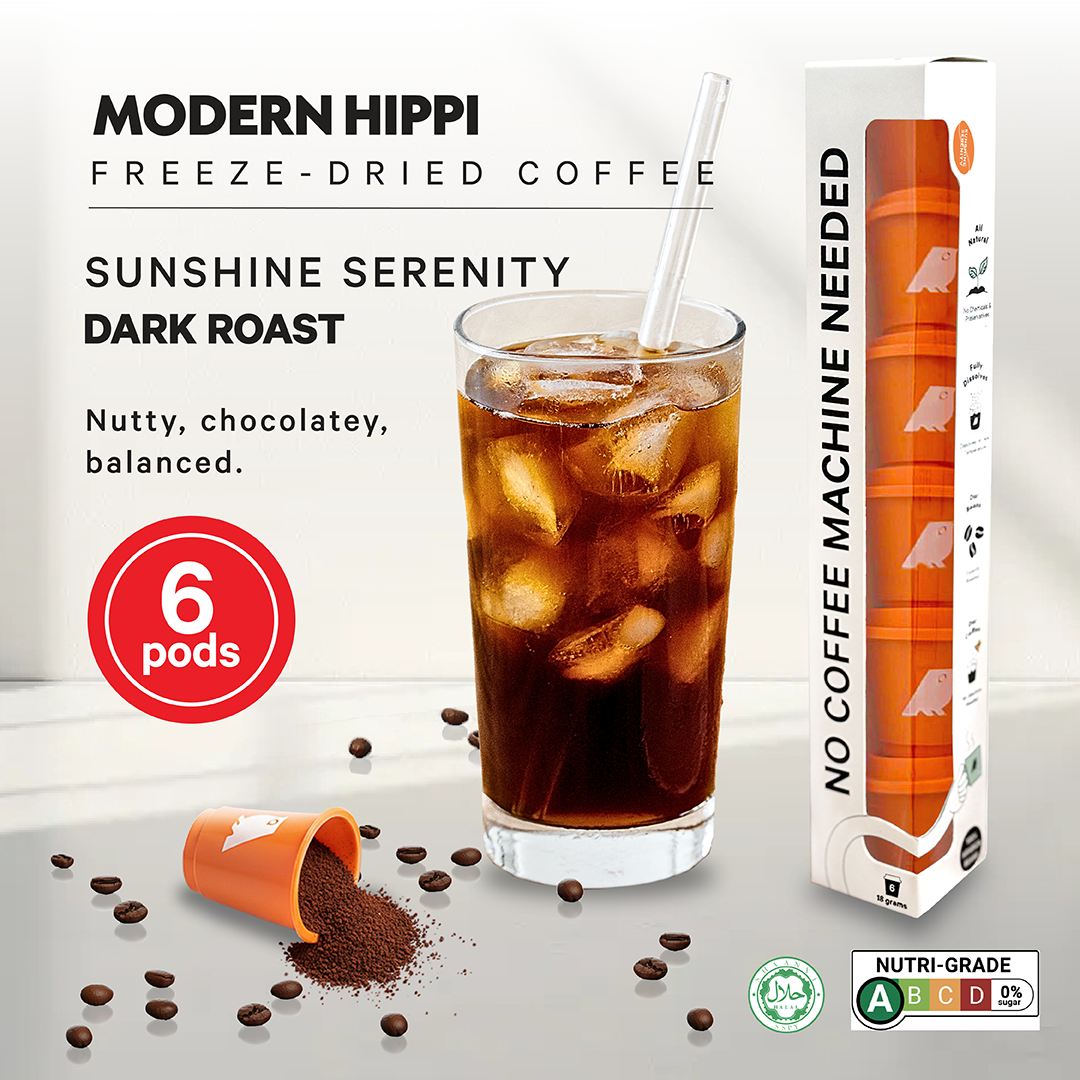 Corporate Gifting | Hippi Coffee Gift Box | 12 Starter Packs x 6 Coffee Pods | Premium Instant Coffee