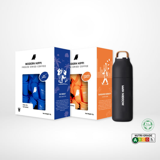 2 x Hippi Coffee x Modern Hippi Magnetic Flask - Modern Hippi