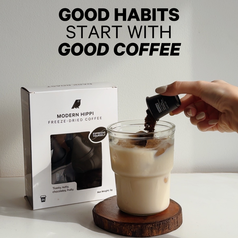 Espresso Yourself Dark Roast (24 Pods) | Freeze-Dried Coffee | Premium Instant Coffee | Hot Or Cold | Specialty Arabica Beans