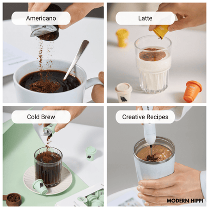 Hippi Coffee Starter Pack (6 cups) - Free Shipping