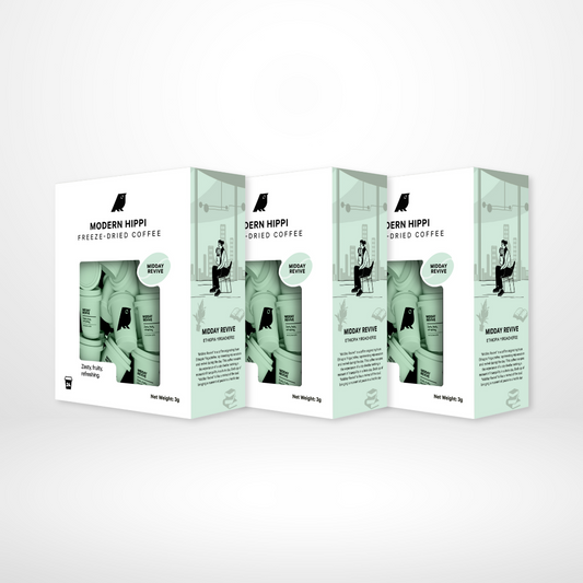 Midday Revive Light Roast Coffee (3 Boxes) Subscription - Modern Hippi