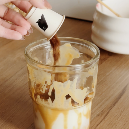 Optimistic Dawn DECAF Coffee (24 Pods) | Freeze-Dried Coffee | Premium Instant Coffee | Hot Or Cold | Specialty Arabica Beans