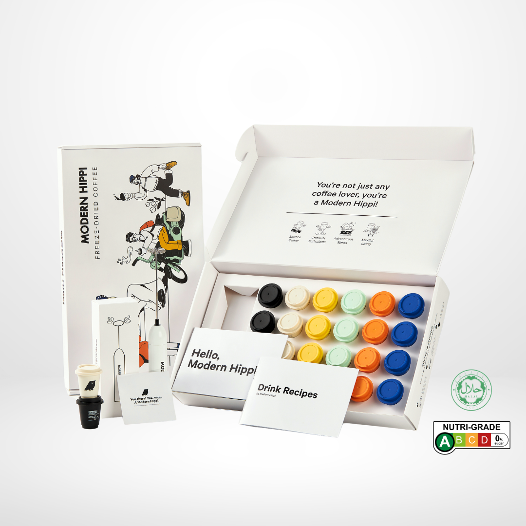 Hippi Coffee Gift Set (Includes Milk Frother)       FREE SHIPPING - Modern Hippi