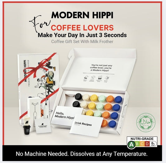 Hippi Coffee Gift Set x Milk Frother